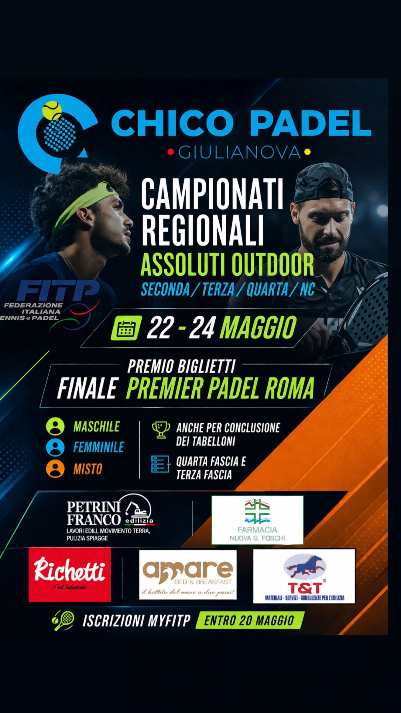 Campionati assoluti Padel 2026